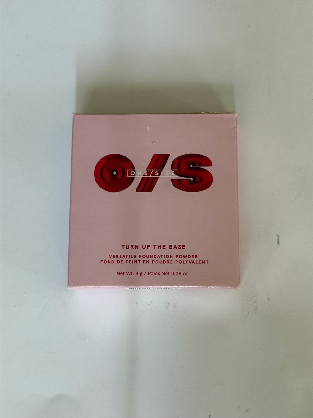 O/S turn up the base versatile foundation powder in fair